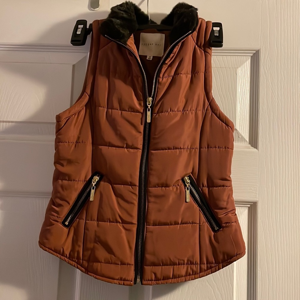 Girls Copper Key Vest
